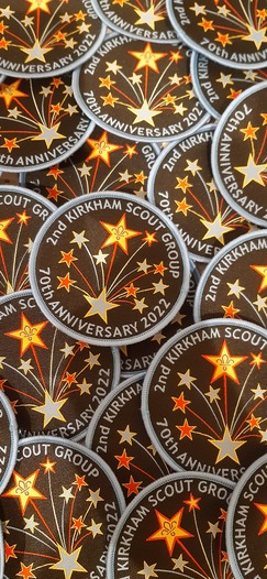2nd Kirkham 70th Anniversary Badge